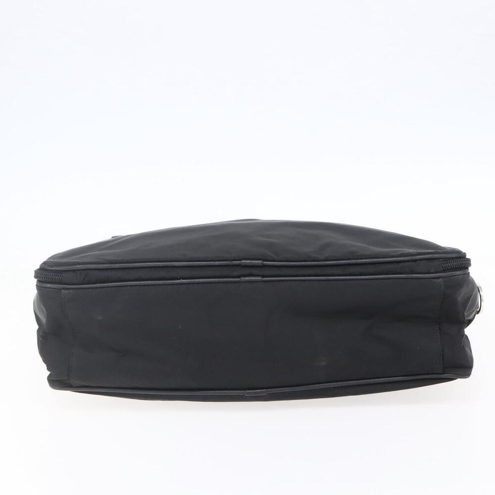 PRADA Business Bag Nylon Black Silver Auth ka390 - Picture 5 of 16